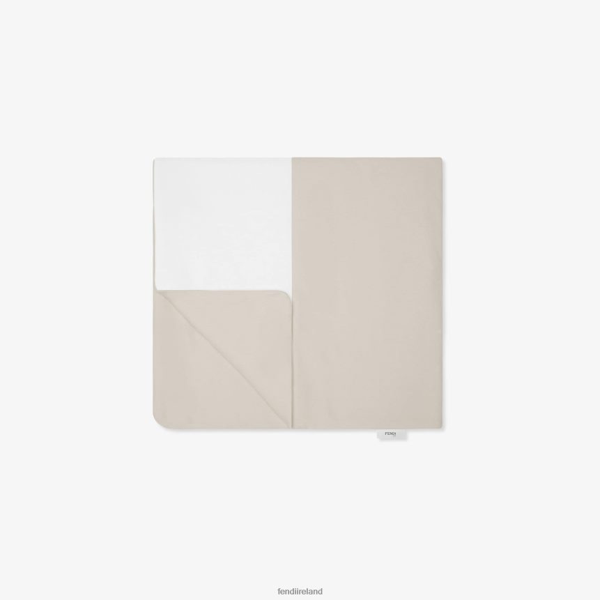 Fendi Kids Jersey Baby Blanket R06TFR2787 Accessories Fashion