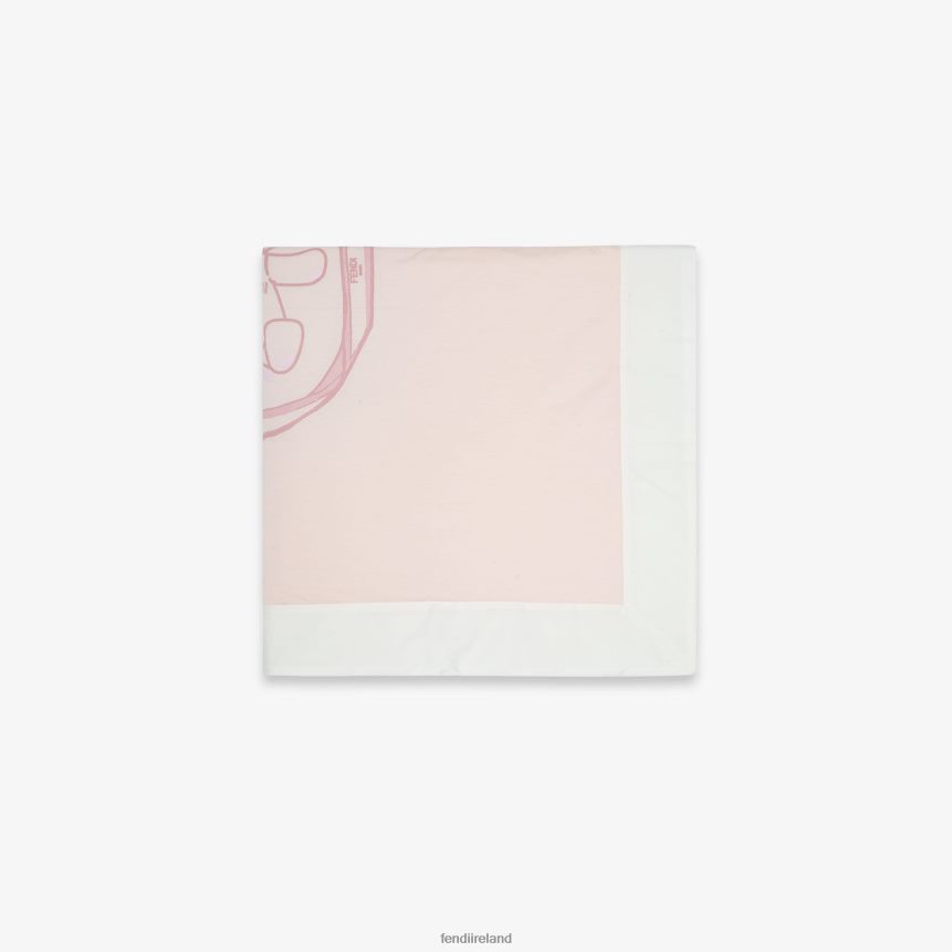 Fendi Kids Jersey Blanket R06TFR2765 Accessories Multicolor