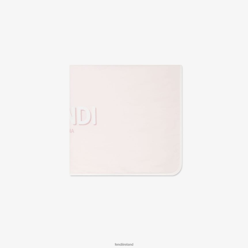 Fendi Kids Jersey Roma Blanket R06TFR2807 Accessories Pink