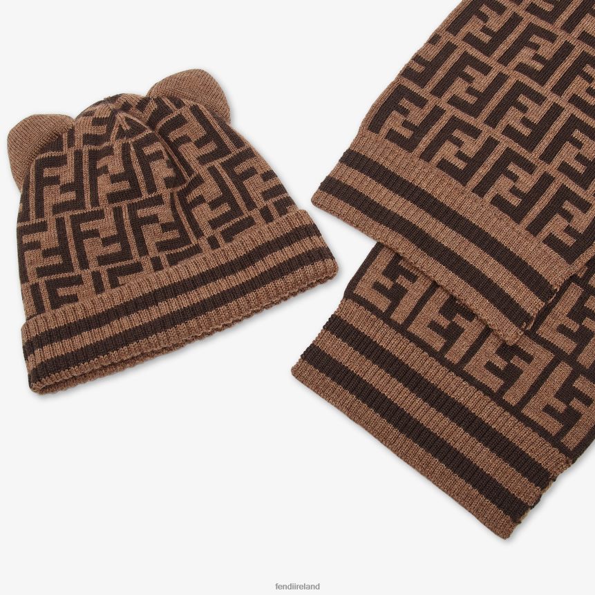 Fendi scarf and hat set sales