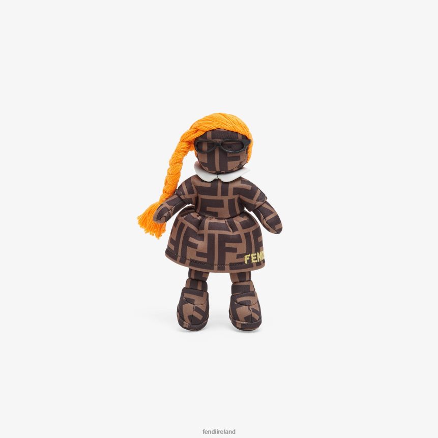 Fendi Kids FF Neoprene Brooch R06TFR2872 Accessories Multicolor