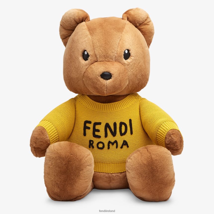 Fendi Kids Honey Colosheamink Giant Teddy Bear R06TFR2942 Accessories Fashion