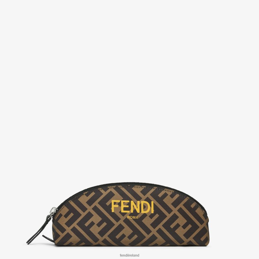Fendi Kids Nylon Pen Case With All-Over FF R06TFR2937 Accessories Fashion