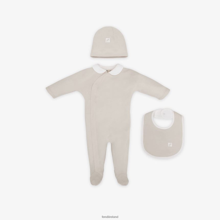 Fendi Kids Jersey Baby Set R06TFR2786 Apparel Fashion