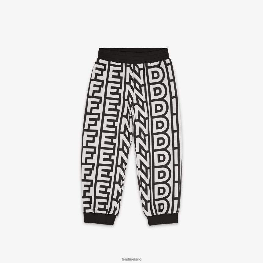 Fendi Kids Two-Tone By Marc Jacobs Mini Me Pants R06TFR2863 Apparel Multicolor