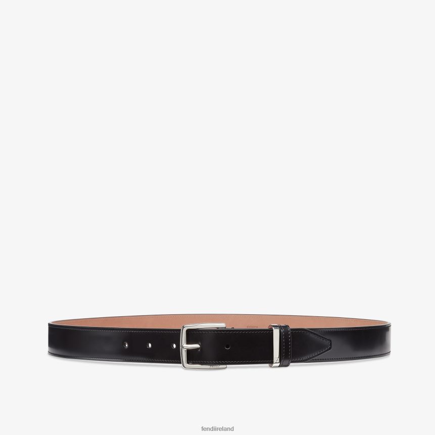 Fendi Men Leather Belt R06TFR2381 Accessories Black