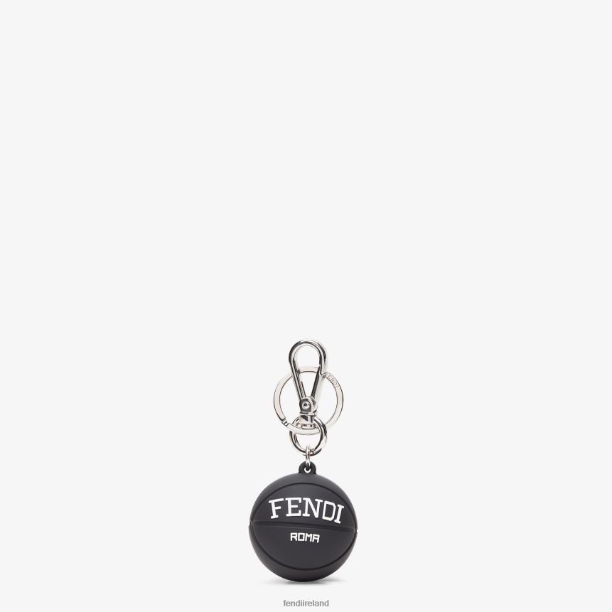 Fendi Men Rubber Charm R06TFR2384 Accessories Black