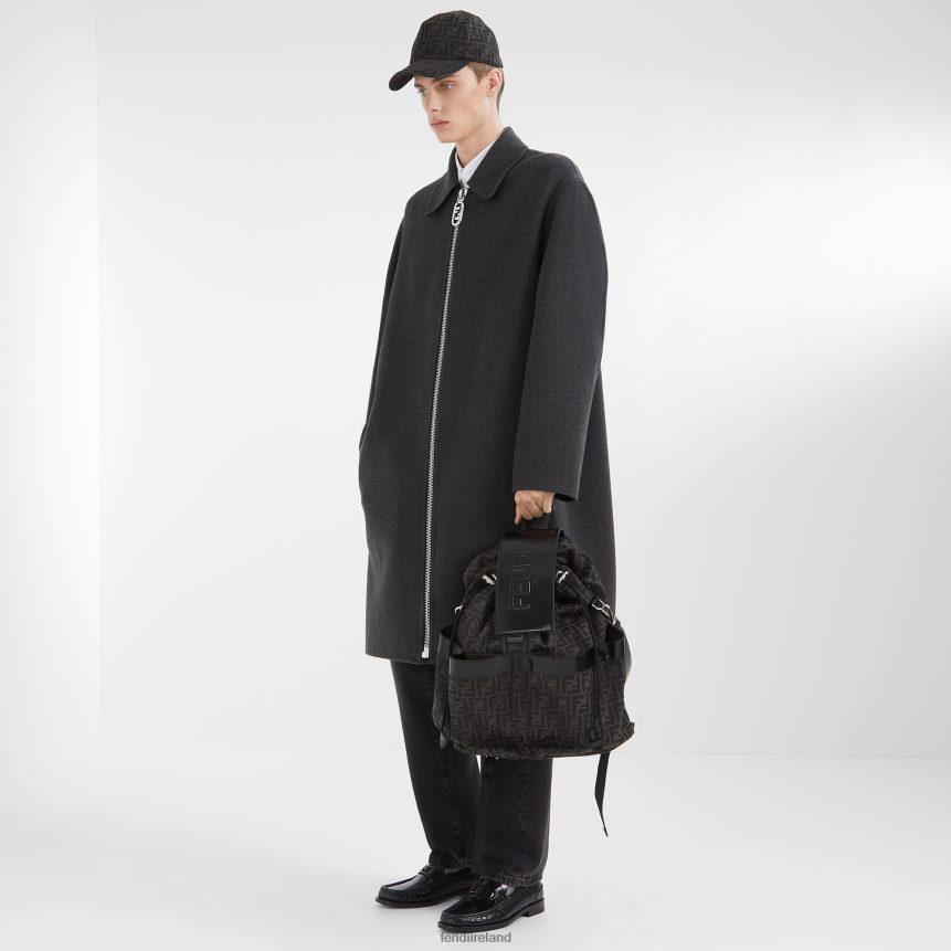 Fendi Men Fabric Baseball Cap R06TFR2326 Accessories Black