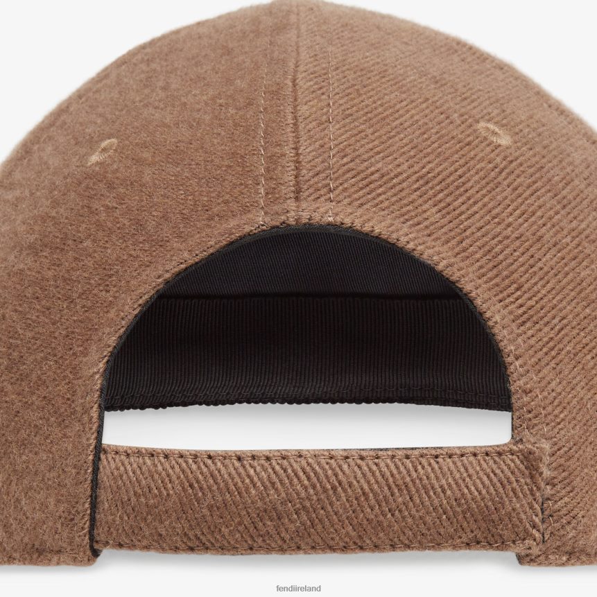 Fendi Men Fabric Baseball Cap R06TFR2466 Accessories Brown