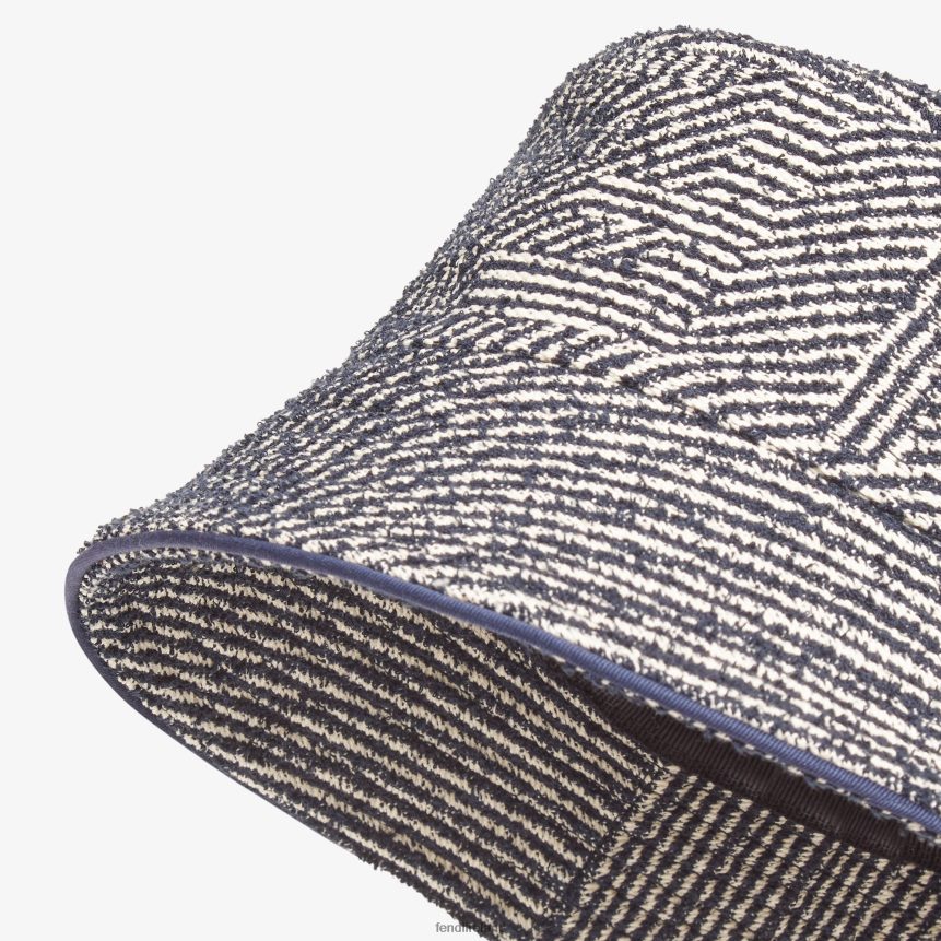 Fendi Men Terry Bucket Hat R06TFR2544 Accessories Multicolor