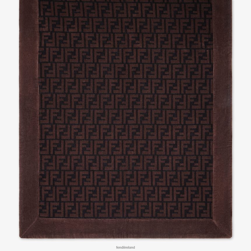 Fendi Men Cotton Beach Towel R06TFR2175 Accessories Brown