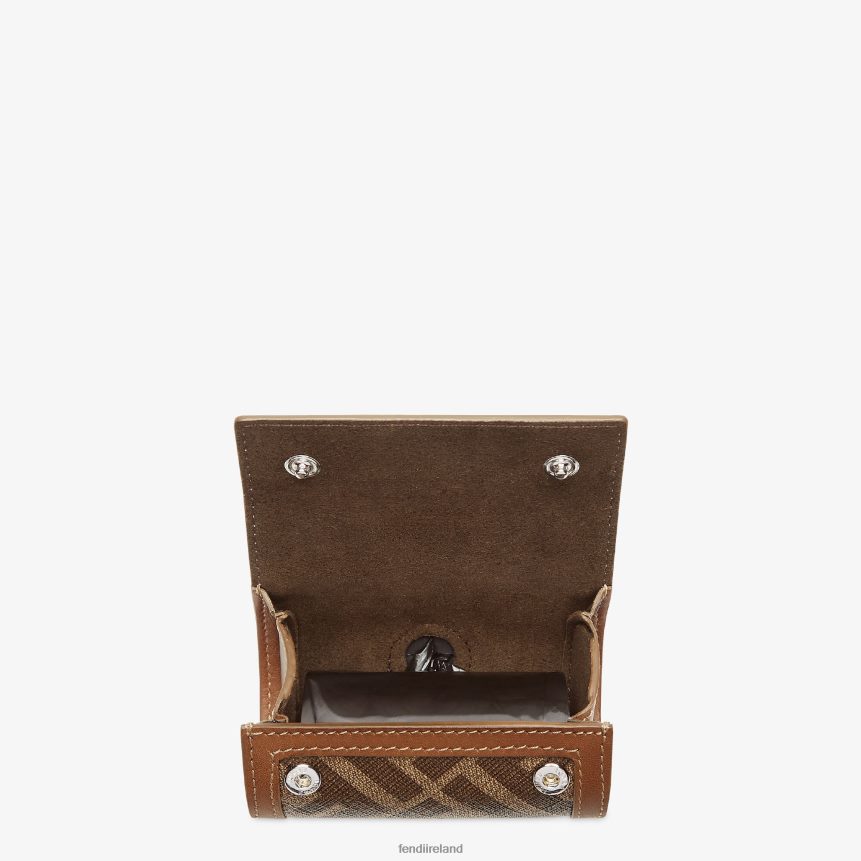 Fendi Men Fabric Bag Holder R06TFR478 Accessories Brown