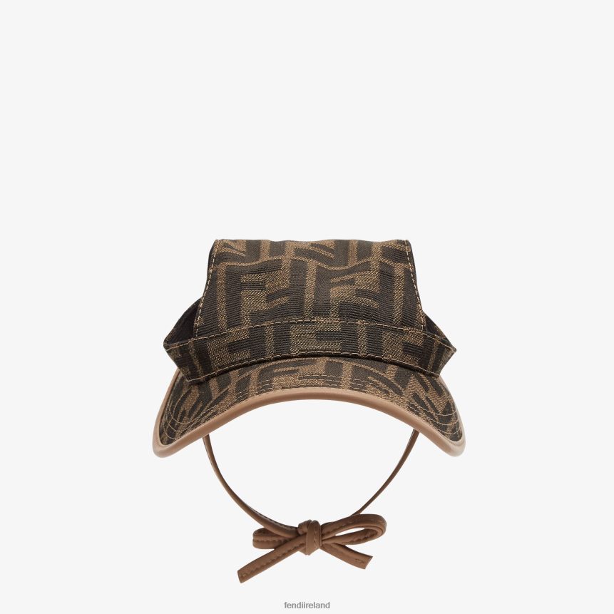 Fendi Men Fabric Hat R06TFR484 Accessories Brown