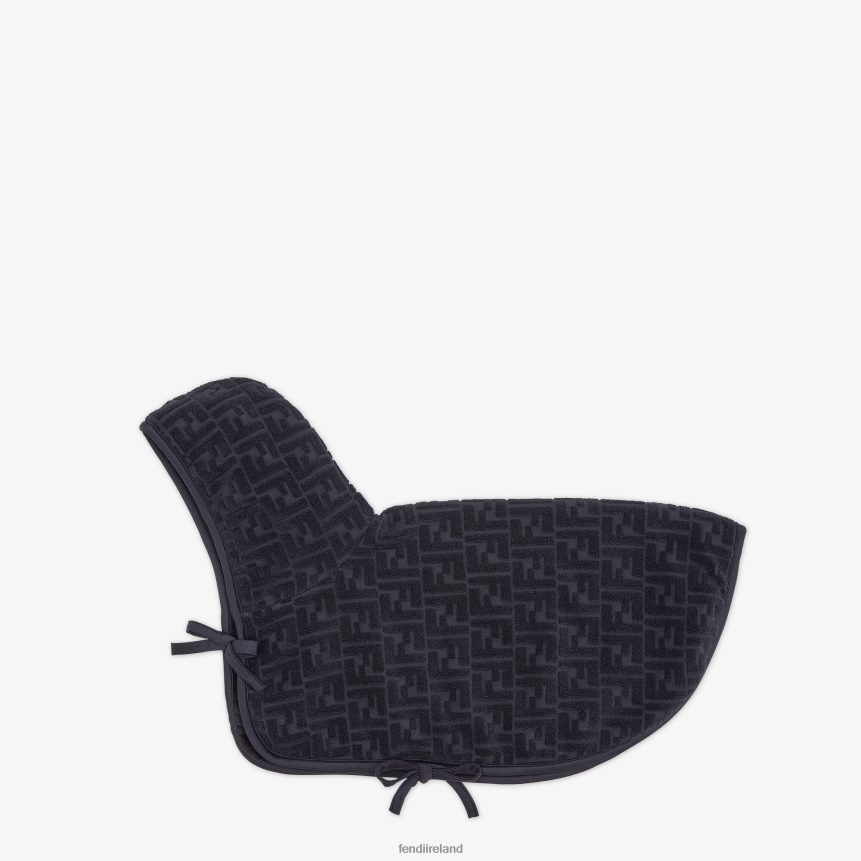 Fendi Men Terry Bathrobe R06TFR487 Accessories Black