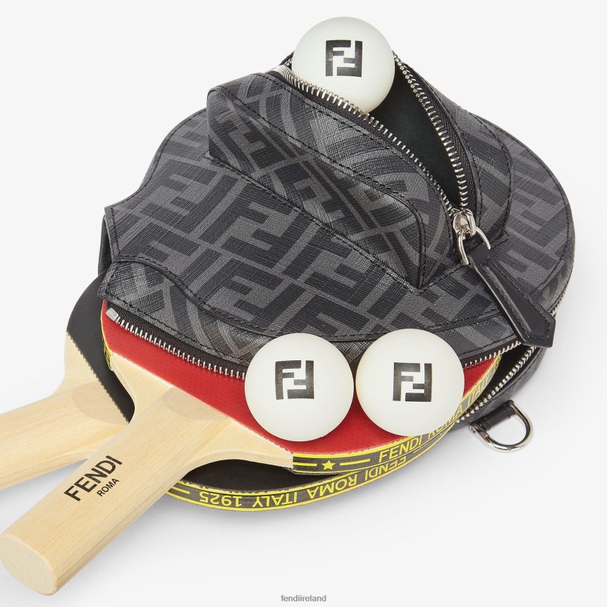 Fendi Men Fabric Table Tennis Set R06TFR2501 Accessories Black