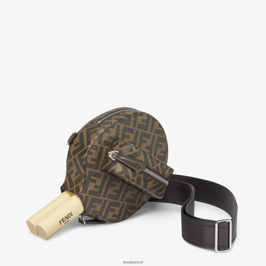 Fendi Men Fabric Table Tennis Set R06TFR2502 Accessories Brown