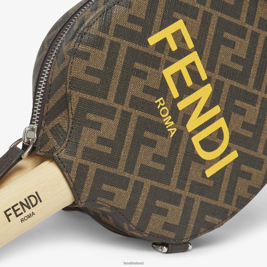 Fendi Men Fabric Table Tennis Set R06TFR2502 Accessories Brown