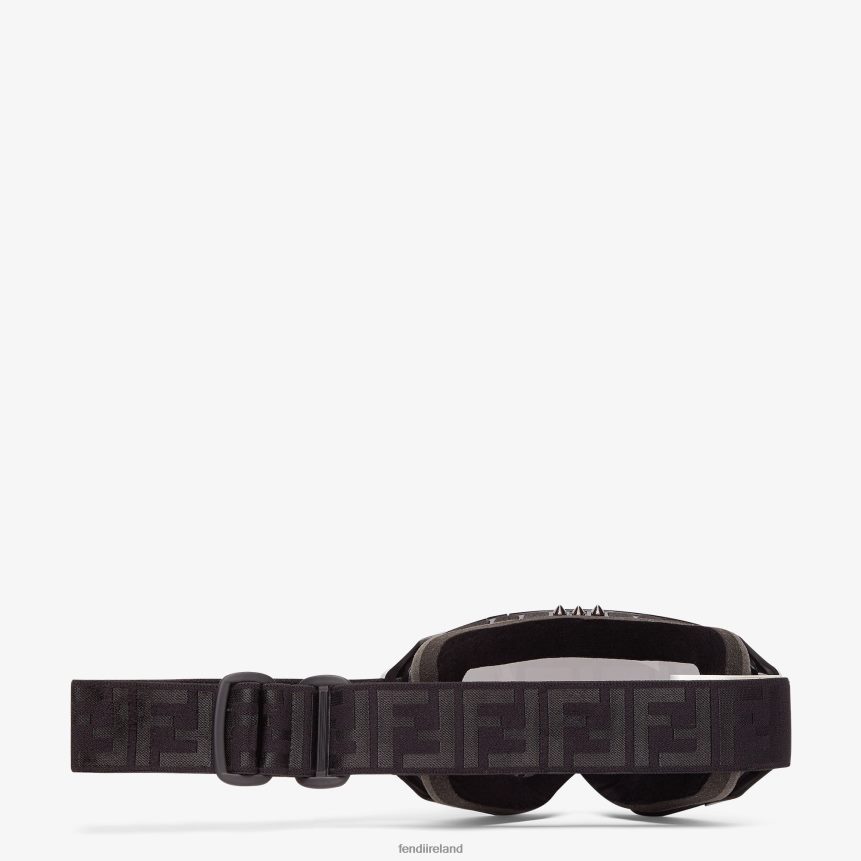 Fendi Men Ski Goggles R06TFR2208 Accessories Black