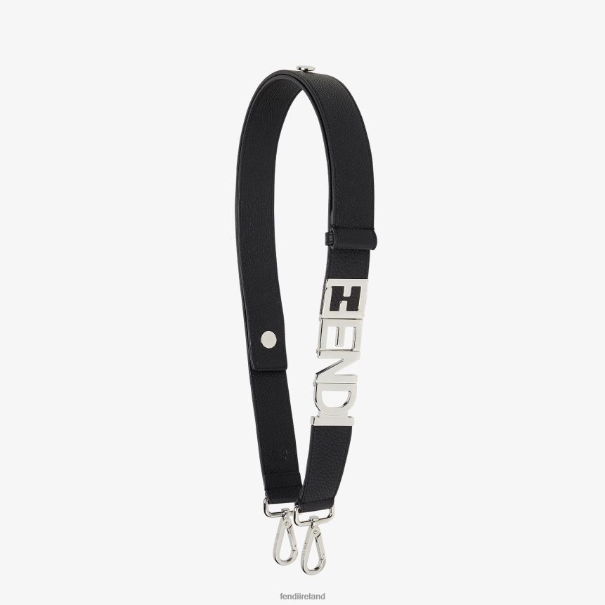 Fendi Men Leather Shoulder Strap R06TFR2339 Accessories Black