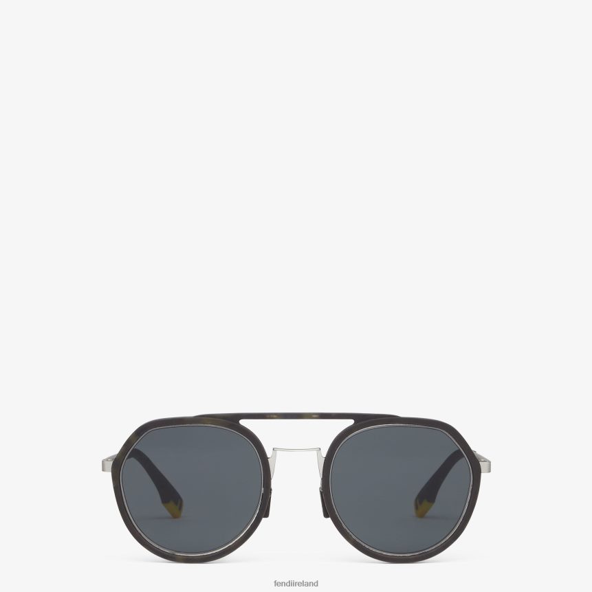 Fendi Men Havana Sunglasses R06TFR2503 Accessories Fashion
