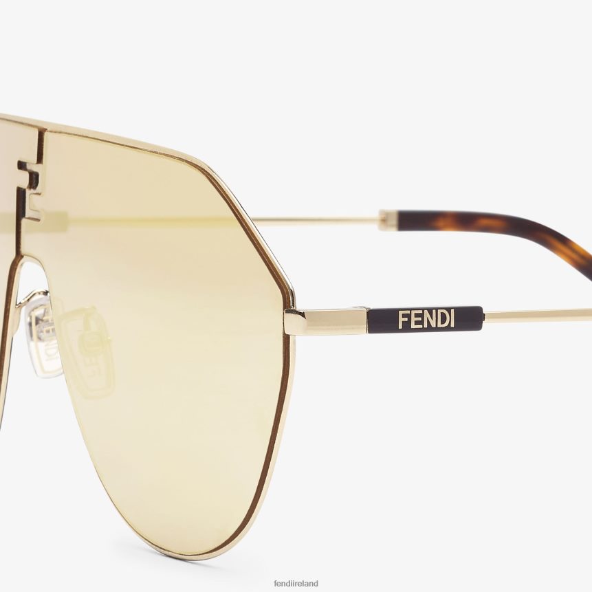 Fendi Men Metal Sunglasses With Lenses And Ultra-Mirror Effect R06TFR2409 Accessories Fashion