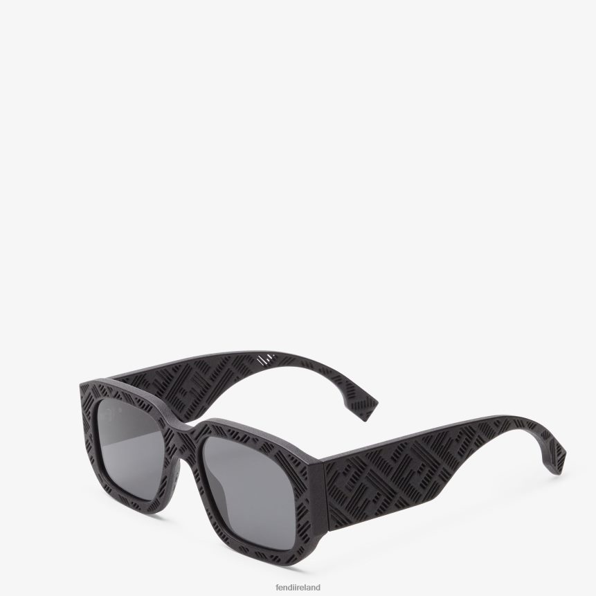 Fendi Men Shadow Acetate Sunglasses R06TFR2352 Accessories Black