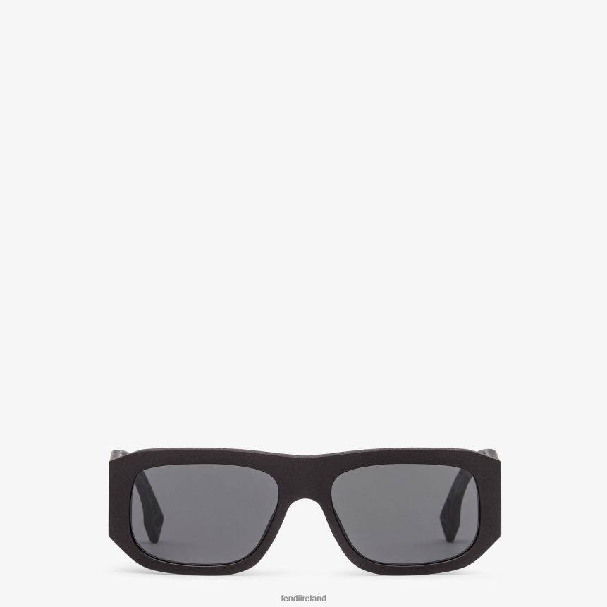 Fendi Men Shadow Acetate Sunglasses R06TFR2362 Accessories Black