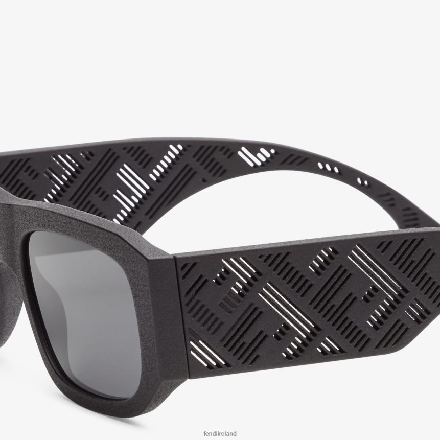 Fendi Men Shadow Acetate Sunglasses R06TFR2362 Accessories Black