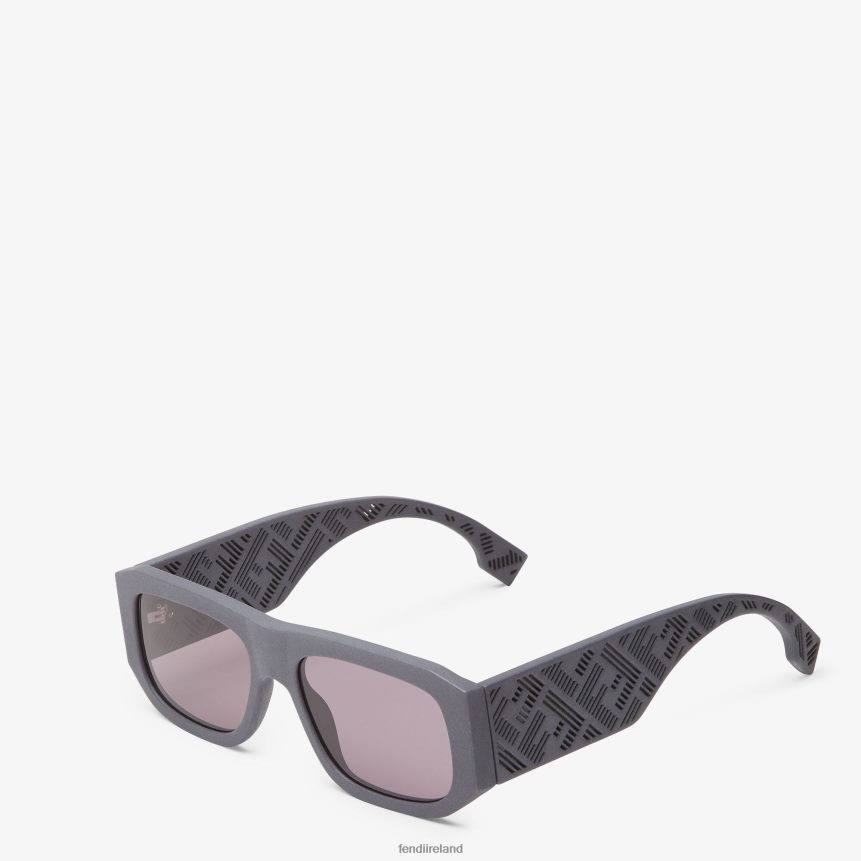 Fendi Men Shadow Acetate Sunglasses R06TFR2549 Accessories Gray