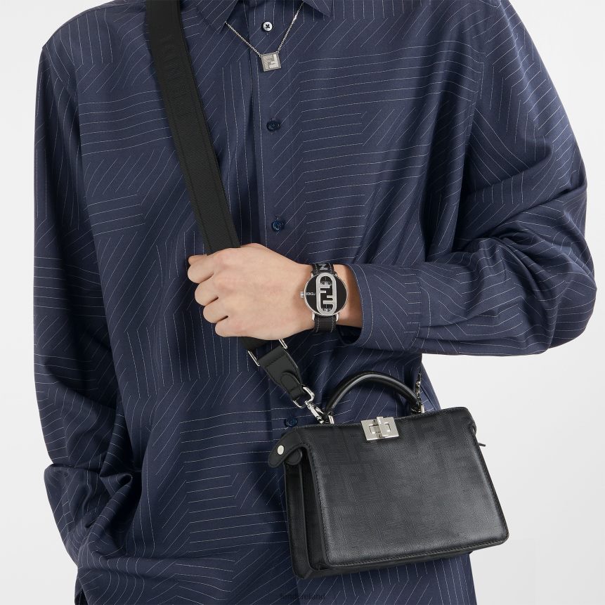 Fendi Men 42 mm - Round Watch With O\'Lock Logo R06TFR2346 Accessories Multicolor