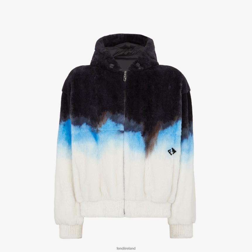 Fendi Men Mink Blouson R06TFR2084 Apparel White