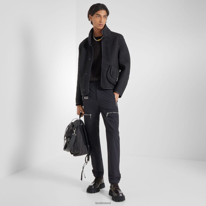 Fendi Men FF Knitted Pullover R06TFR2099 Apparel Multicolor