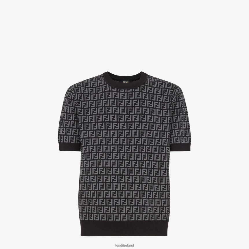 Fendi Men Fabric Jumper R06TFR1951 Apparel Black