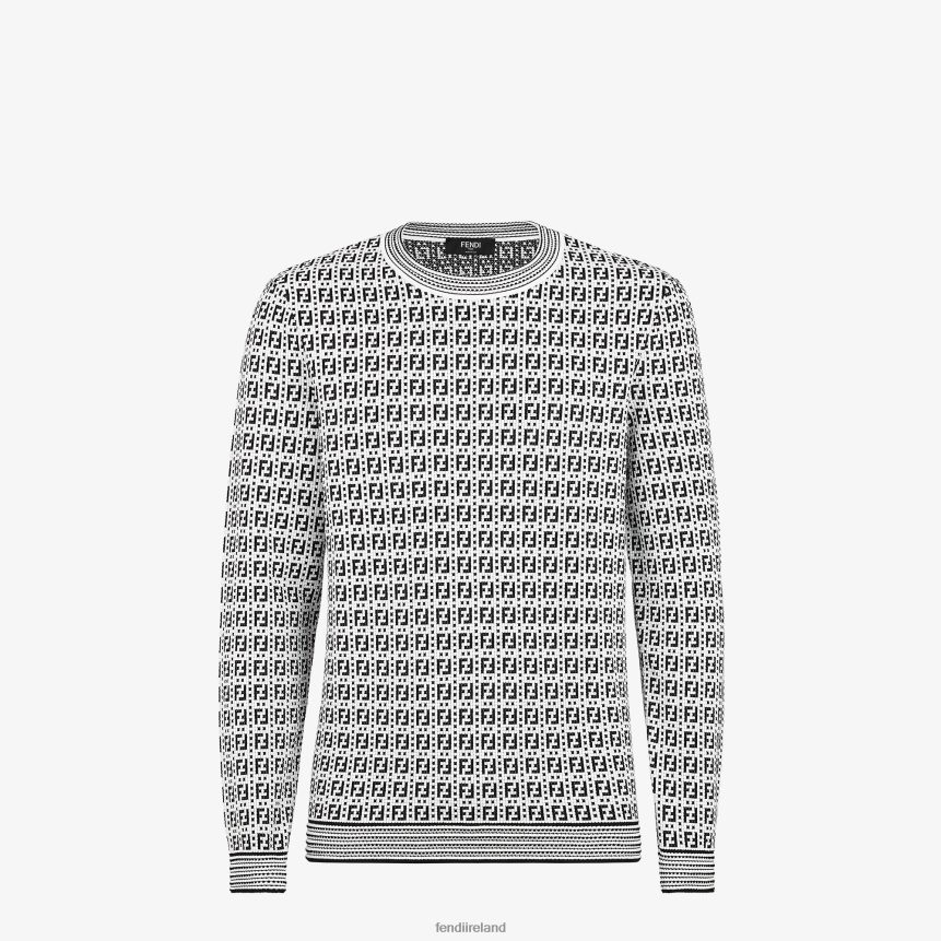 Fendi Men Viscose Sweater R06TFR2178 Apparel Multicolor