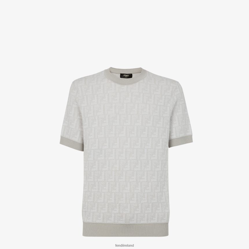 Fendi Men Wool Sweater R06TFR1915 Apparel Beige