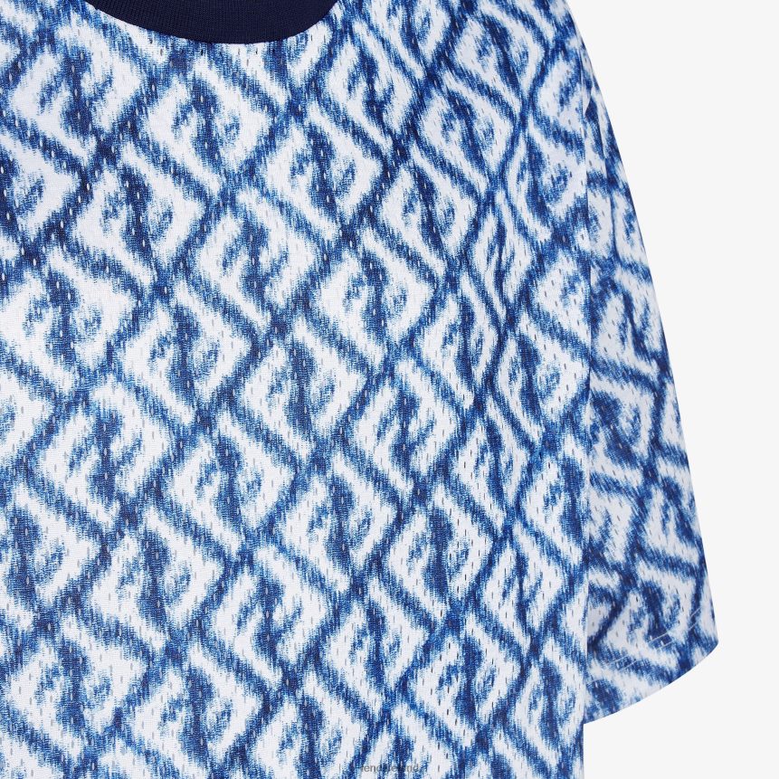 Fendi Men Tech Mesh T-Shirt R06TFR2019 Apparel Multicolor