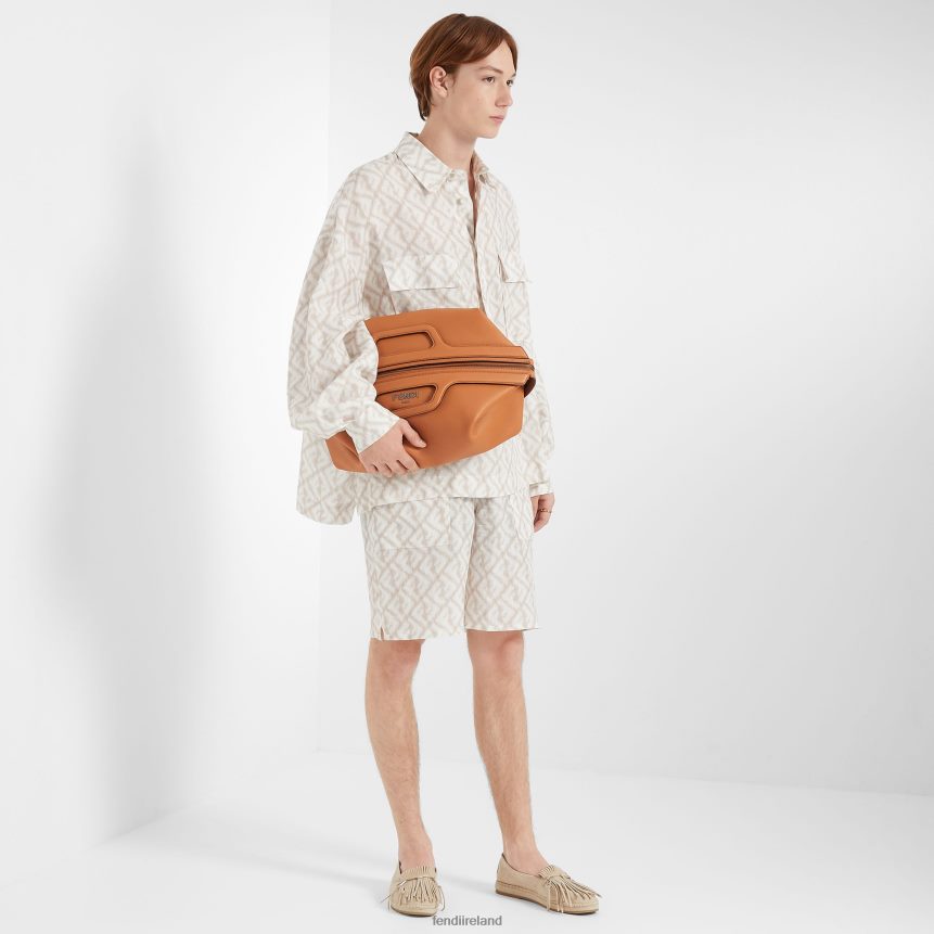 Fendi Men Linen Shirt R06TFR1998 Apparel Multicolor