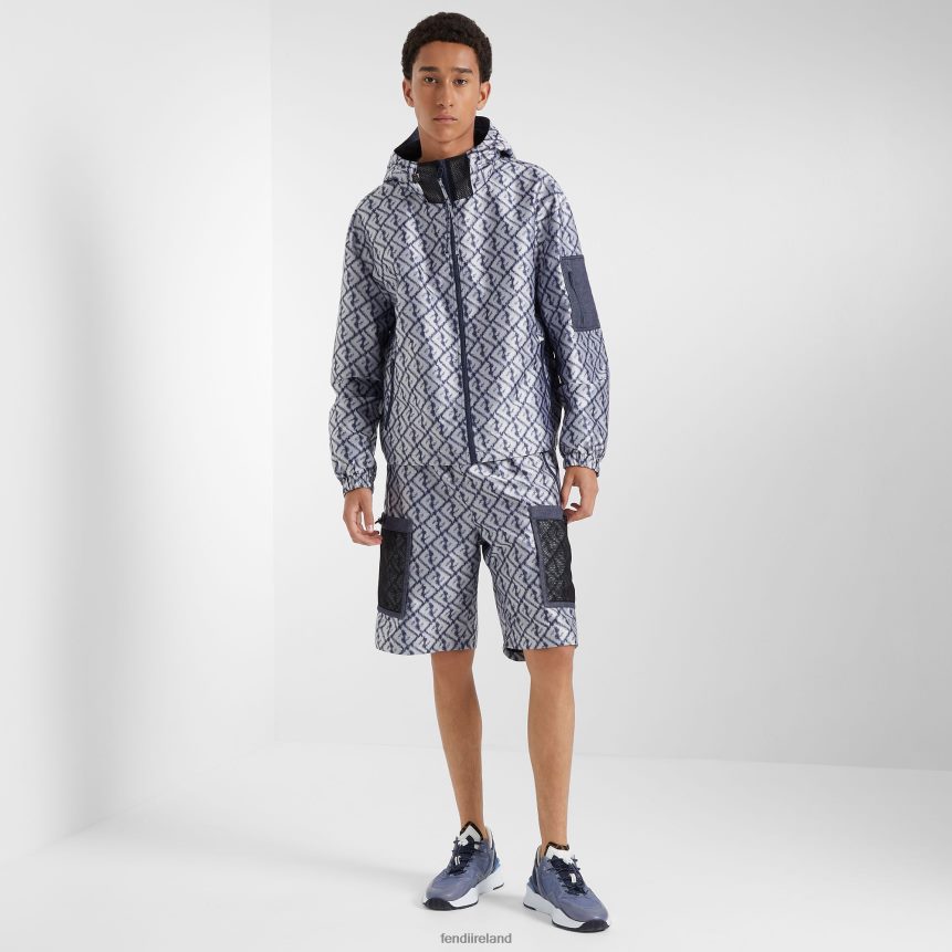 Fendi Men Nylon Pants R06TFR2011 Apparel Multicolor