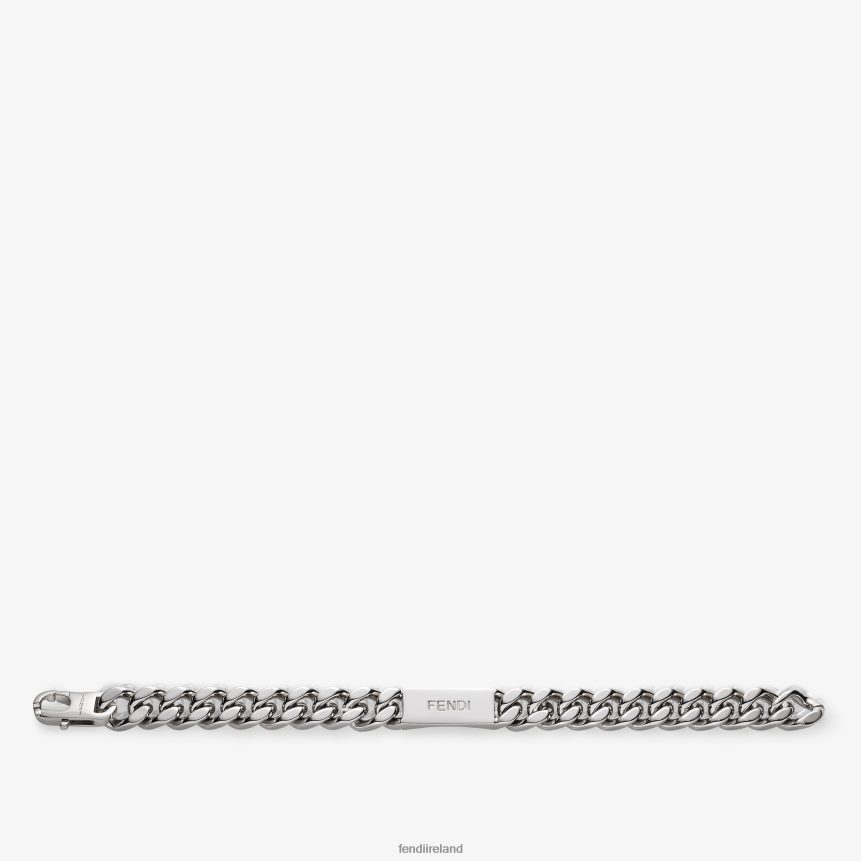 Fendi Men Bracelet R06TFR2686 Jewelry Silver
