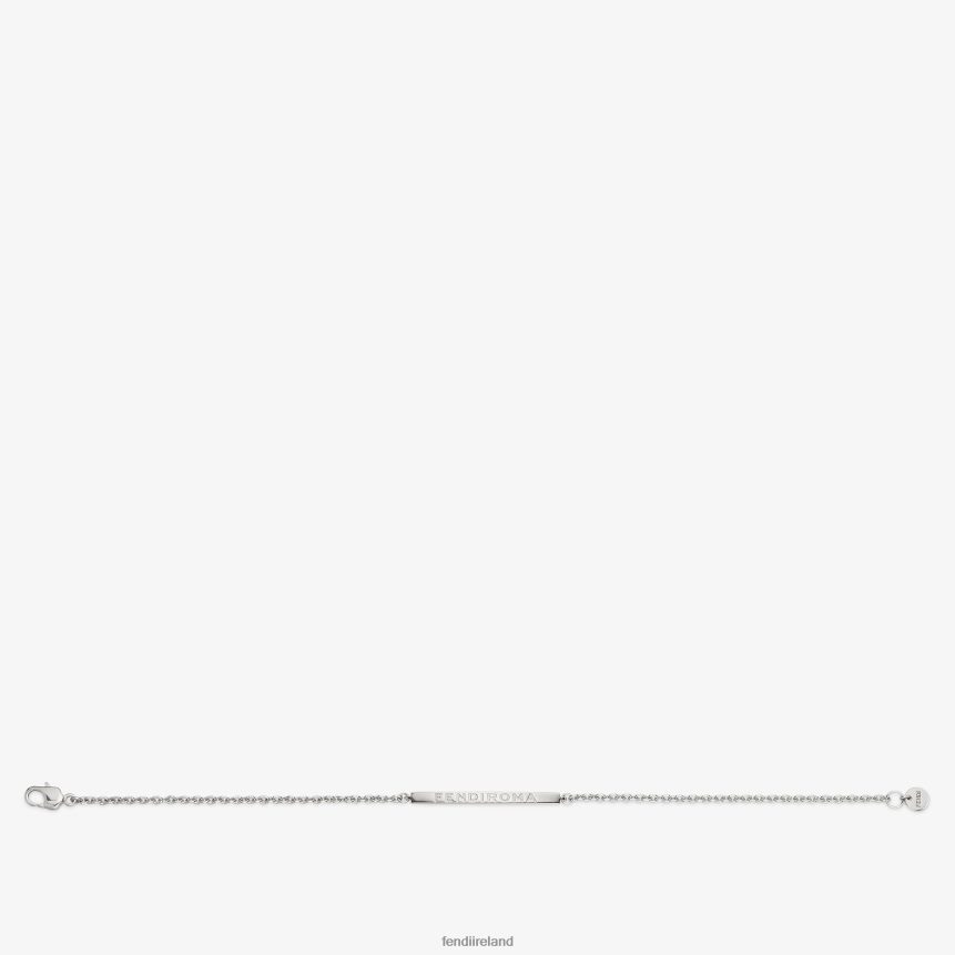 Fendi Men Metal Bracelet R06TFR2707 Jewelry Silver