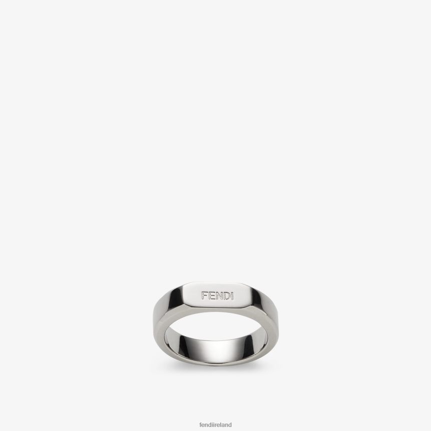 Fendi Men Ring R06TFR2687 Jewelry Silver
