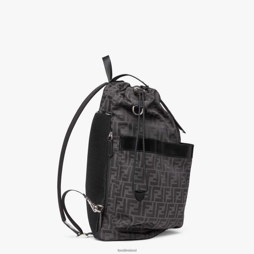 Fendi Men FF Jacquard Fabric Backpack R06TFR1836 Accessories Multicolor