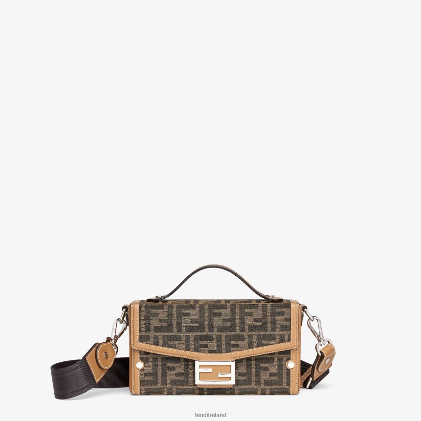 Fendi Men FF Fabric Bag R06TFR1805 Accessories Brown