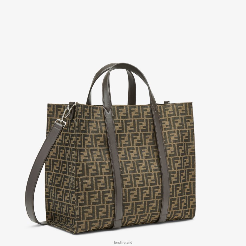 Fendi Men FF Jacquard Fabric Bag R06TFR1838 Accessories Multicolor