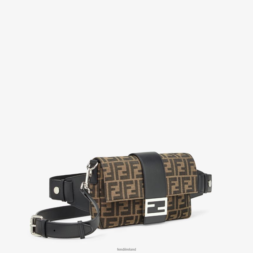 Fendi Men Jacquard FF Fabric Bag R06TFR1883 Accessories Brown