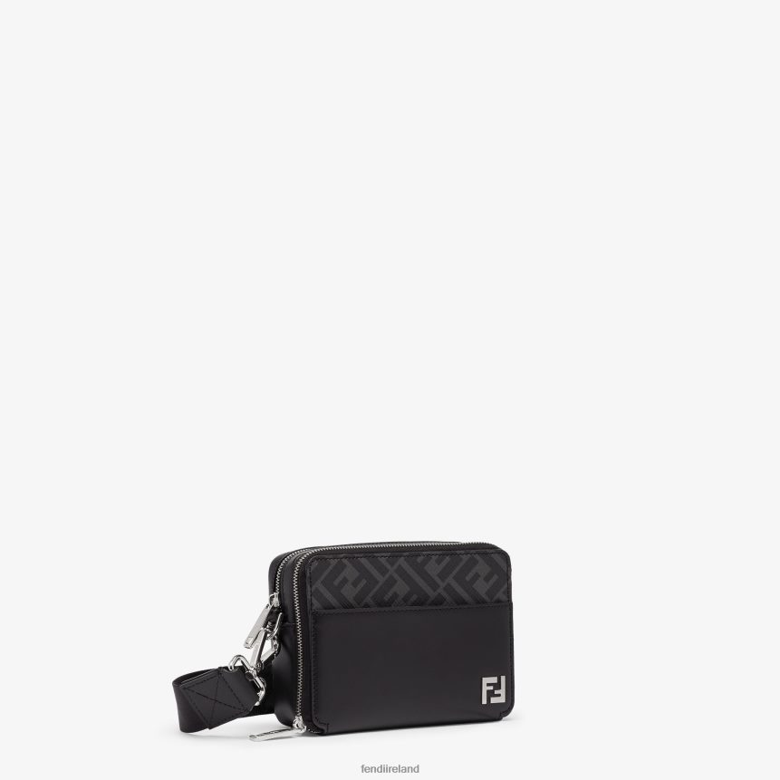 Fendi Men Leather And FF Bag R06TFR1813 Accessories Black