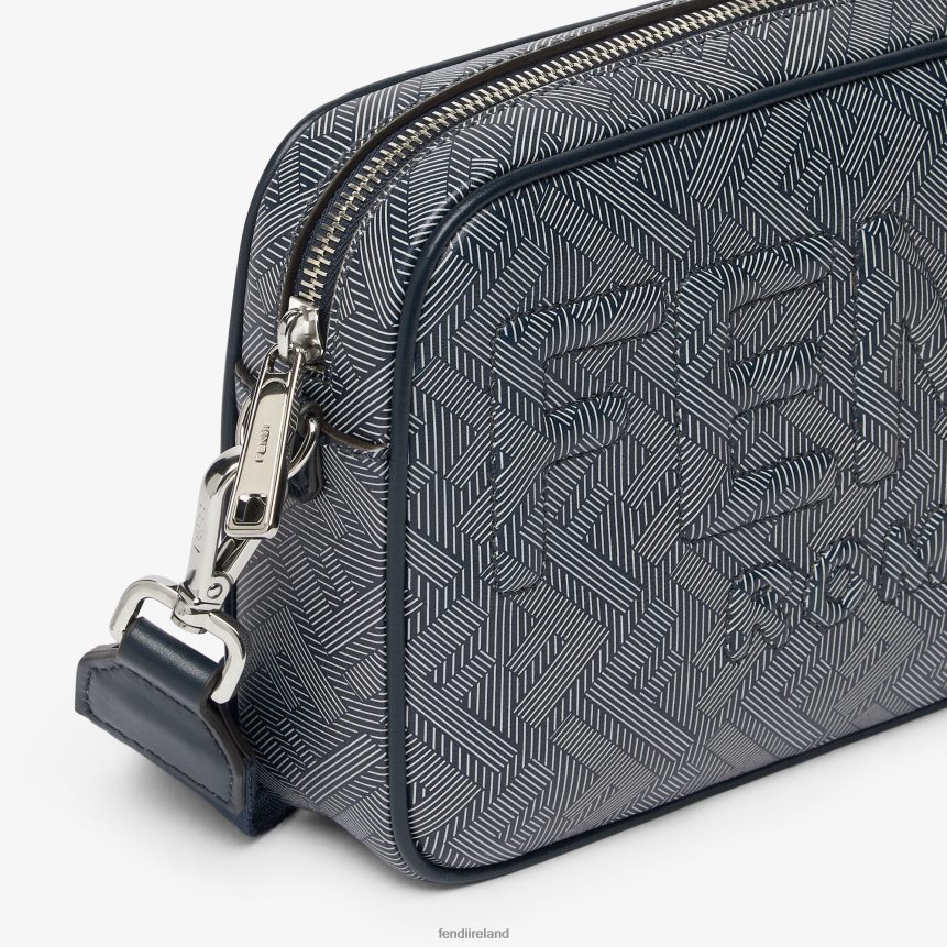 Fendi Men Leather Bag With Striped FF Print R06TFR1791 Accessories Multicolor