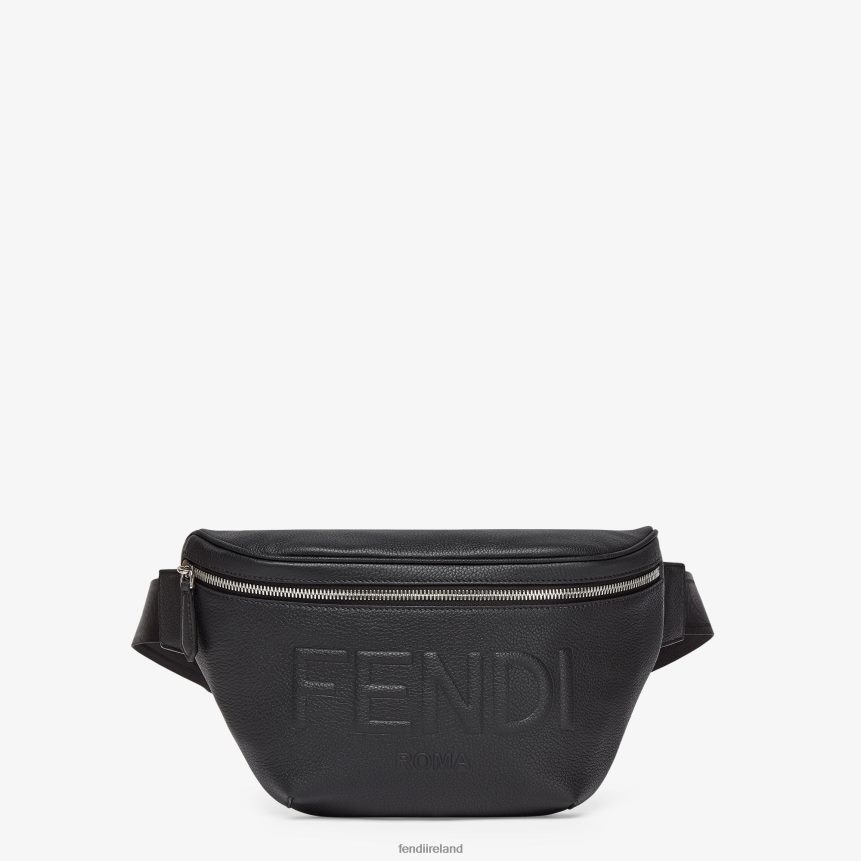 Fendi Men Leather Belt Bag R06TFR1840 Accessories Black