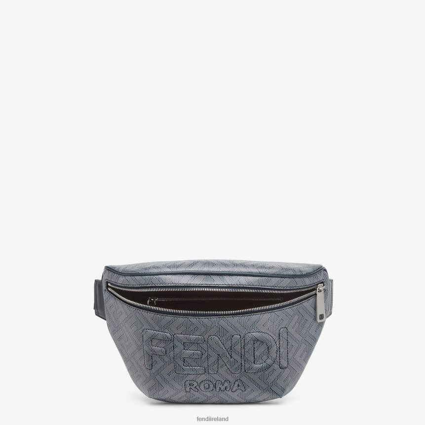 Fendi Men Leather Belt Bag With Striped FF Print R06TFR1793 Accessories Multicolor