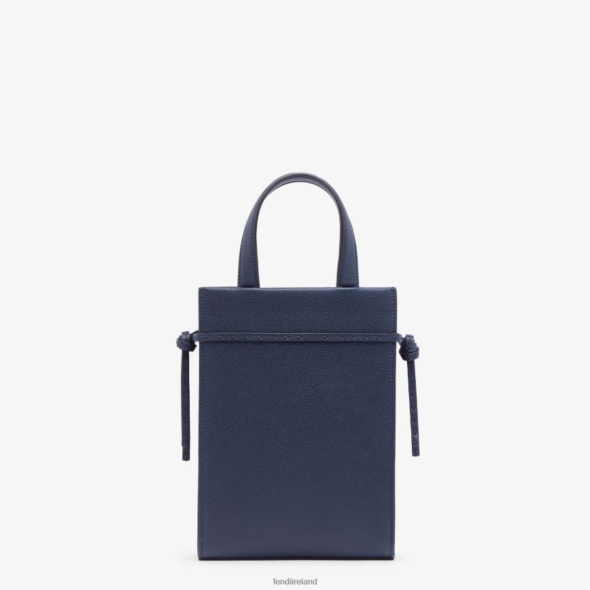 Fendi Men Mini Go To Shopper Leather Bag R06TFR1826 Accessories Blue